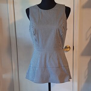 Sleeveless Peplum Top